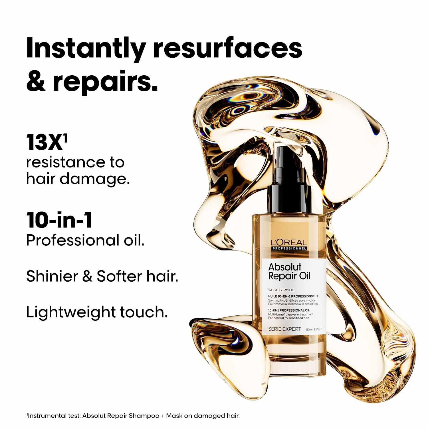 L’Oréal Serie Expert Shampoo 300ml, Hair Mask 250ml & Hair Serum 90ml | Combo