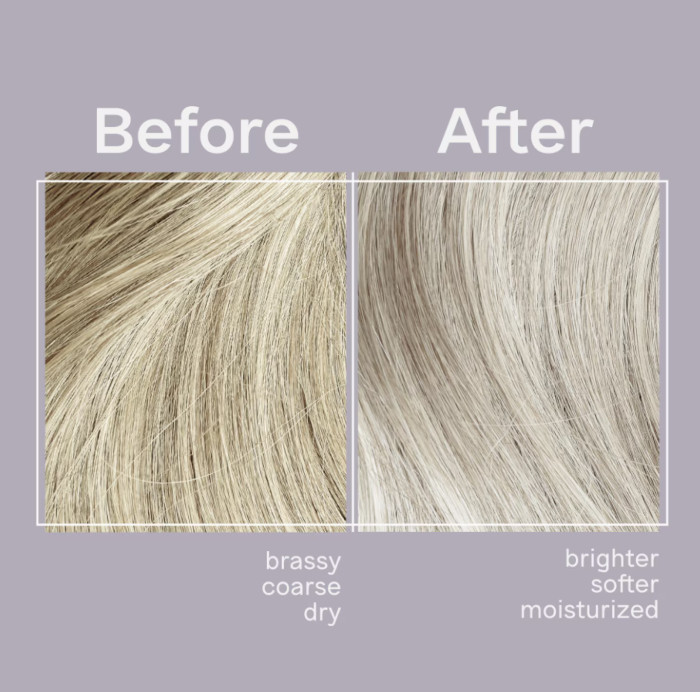 Jhirmack Silver Brightening Purple Shampoo for All Shades of Gray, White 12 floz