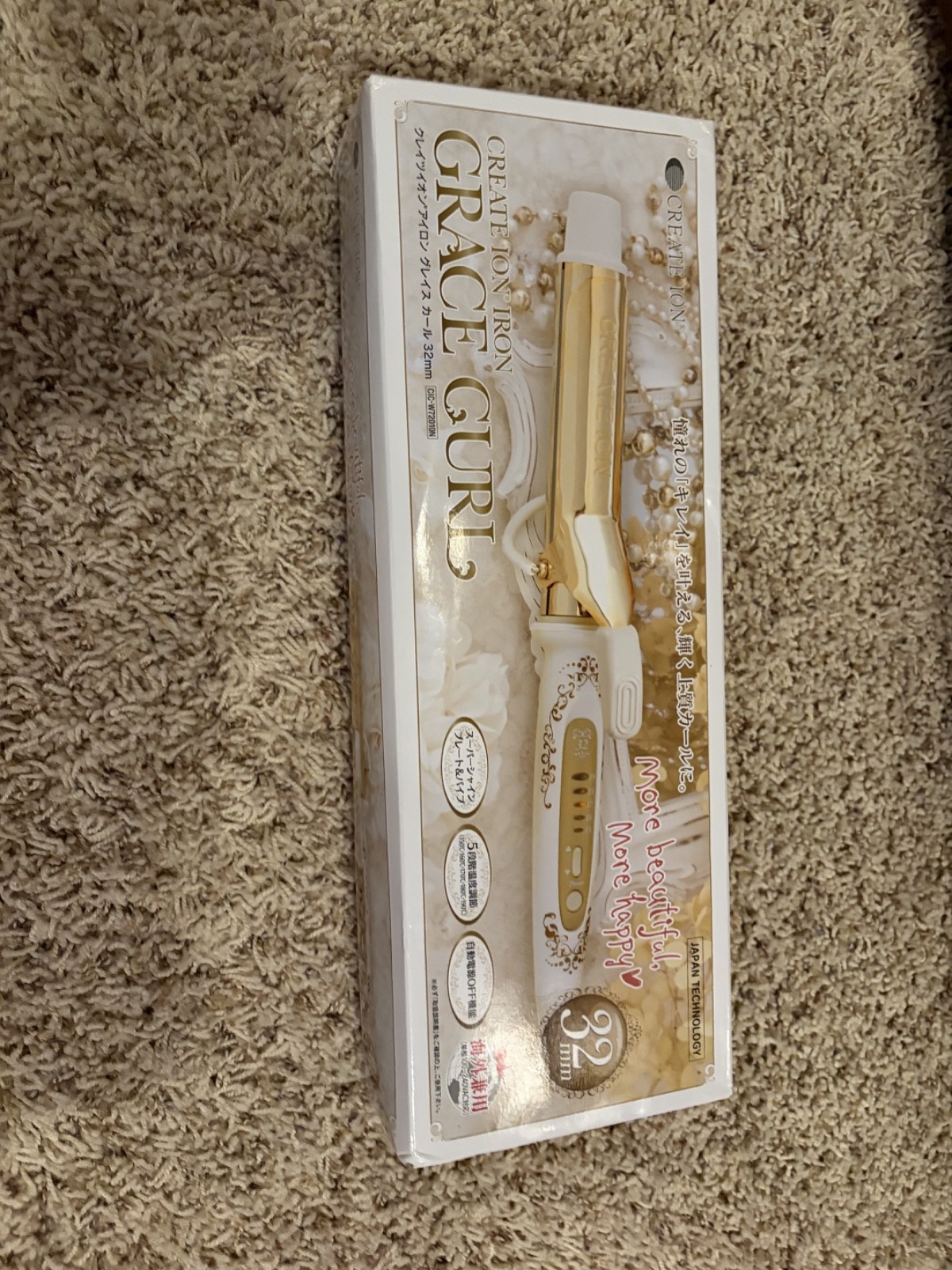 CREATE ION Grace Curl 32mm Curling Iron – U.S. SELLER