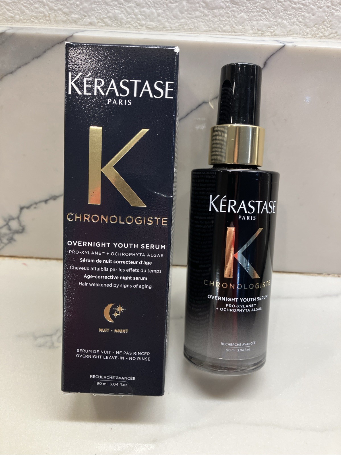 Kérastase Chronologiste Overnight Youth Serum 90ml Revitalizing Night Hair Serum
