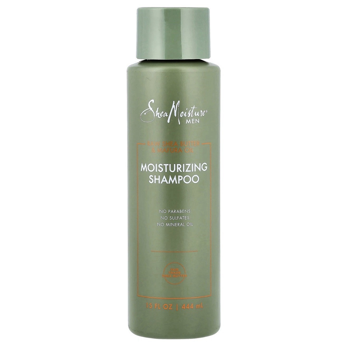 Men, Moisturizing Shampoo, Raw Shea Butter & Mafura Oil, 15 fl oz (444 ml)