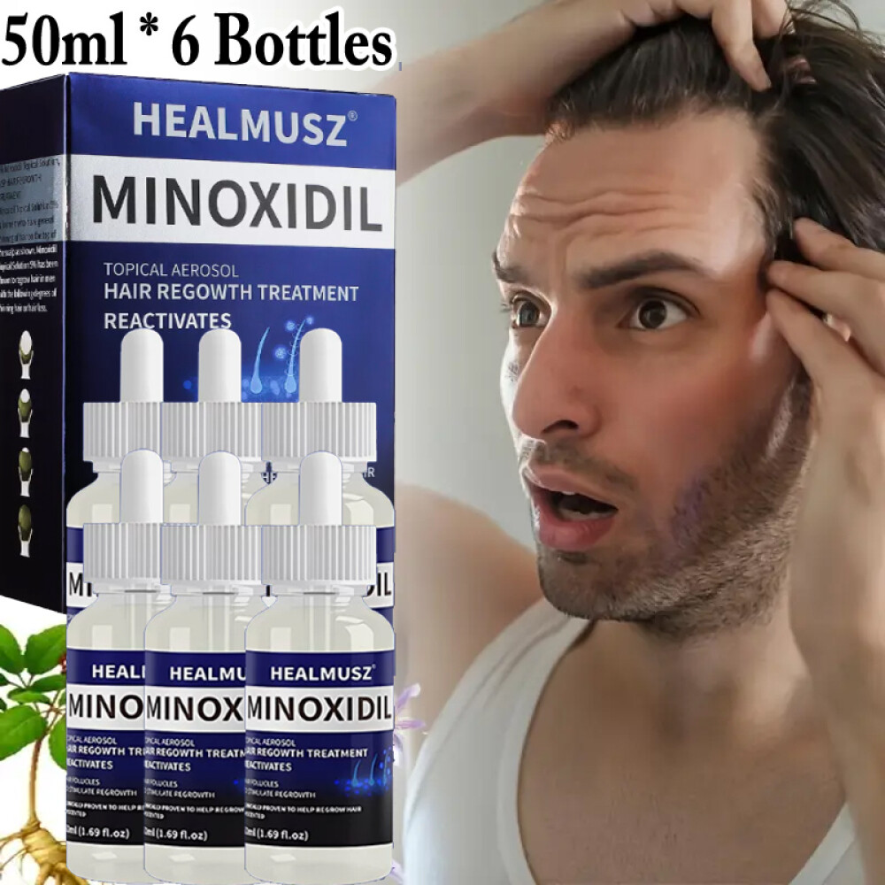 Minoxidil 5% Extra Strength for Men&Women Hair Regrowth Solution 6 Month Supply