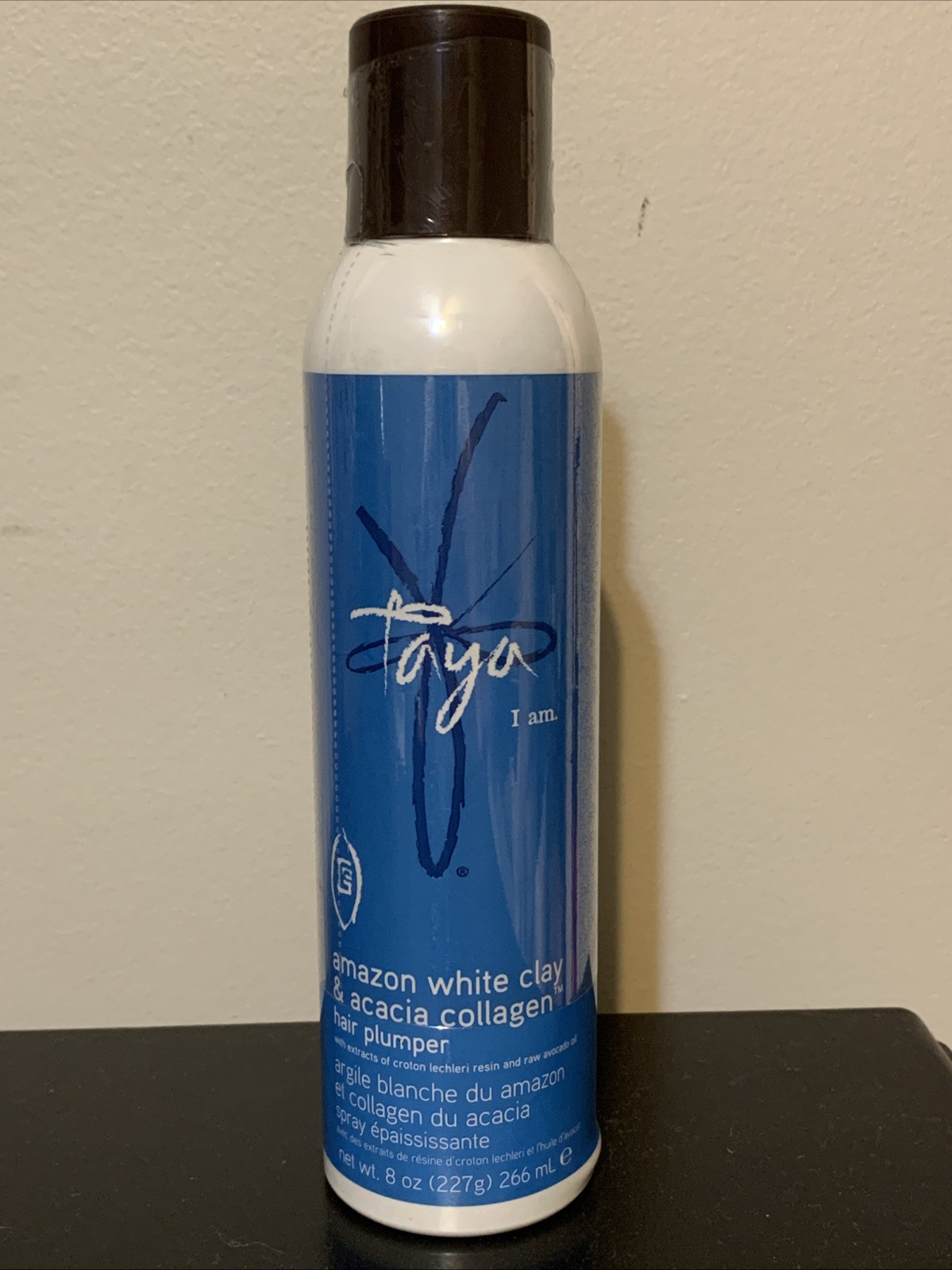 Taya I Am Amazon White Clay & Acacia Collagen Hair Plumper SEALED 8oz