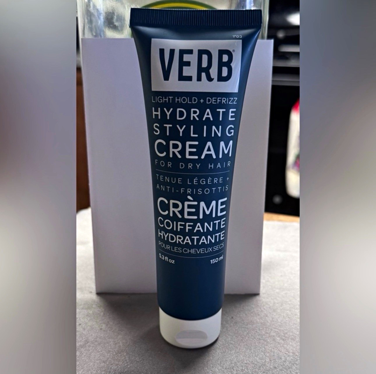 VERB Hydrate Styling Cream for Dry Hair, Light Hold Anti-Frizz, 5.3 fl oz