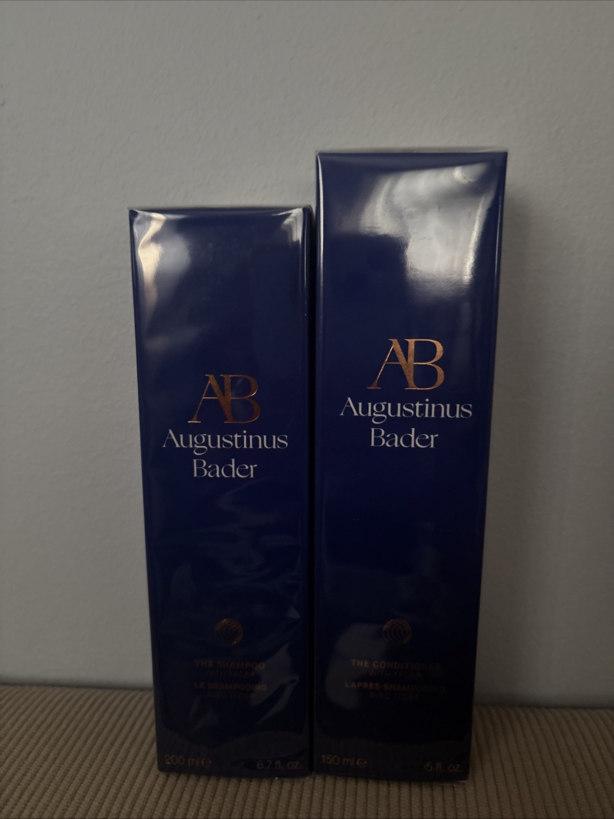 NIB FACTORY SEALED Augustinus Bader Hair Care THE Shampoo /The Conditioner