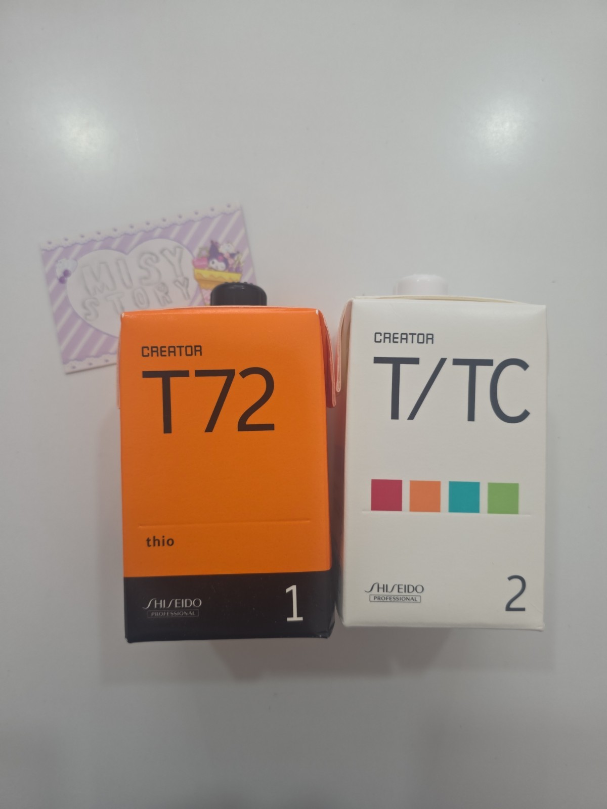 Shiseido Creator T72 Professional Perm Solution Set 400ml each -US Seller