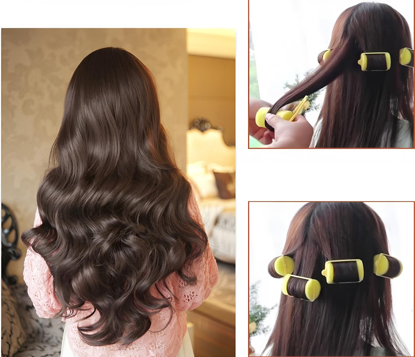 YOFAN 14-Pack Foam Sponge Hair Rollers 2.4 Inch