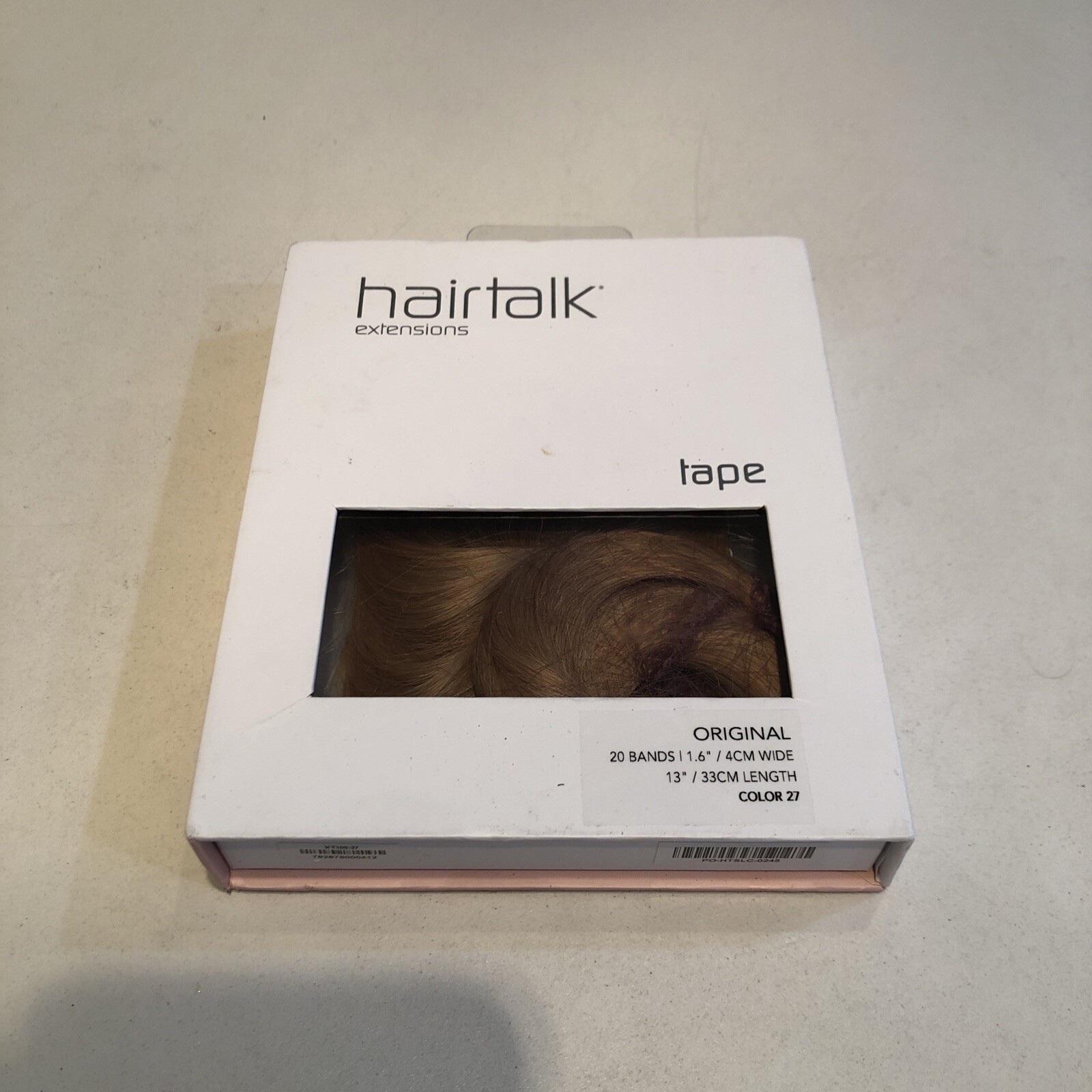 Hairtalk Tape-In Extensions 20 Bands 13” Color 27