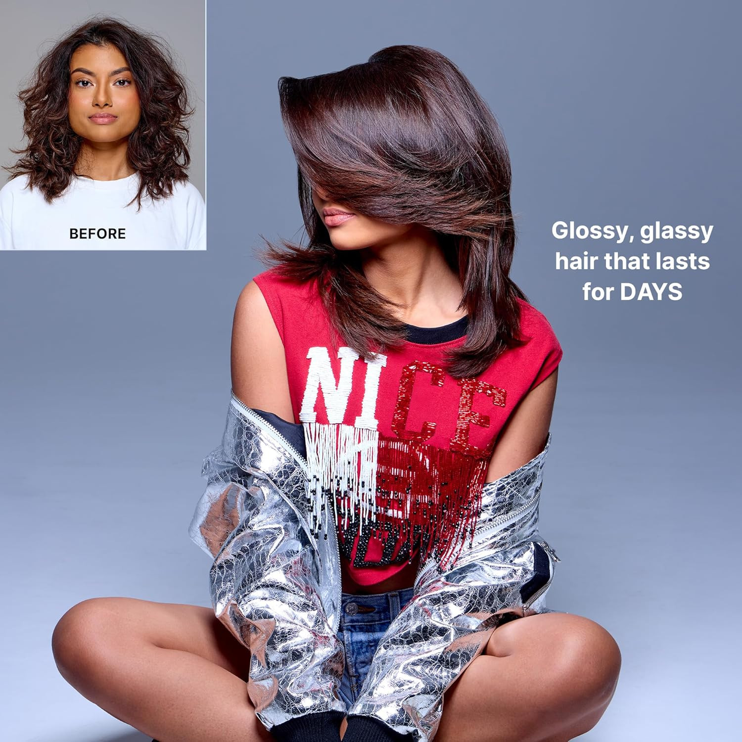 COLOR WOW Dream Coat – Anti-Humidity Frizz Control Spray for Glass Hair | Anti-F