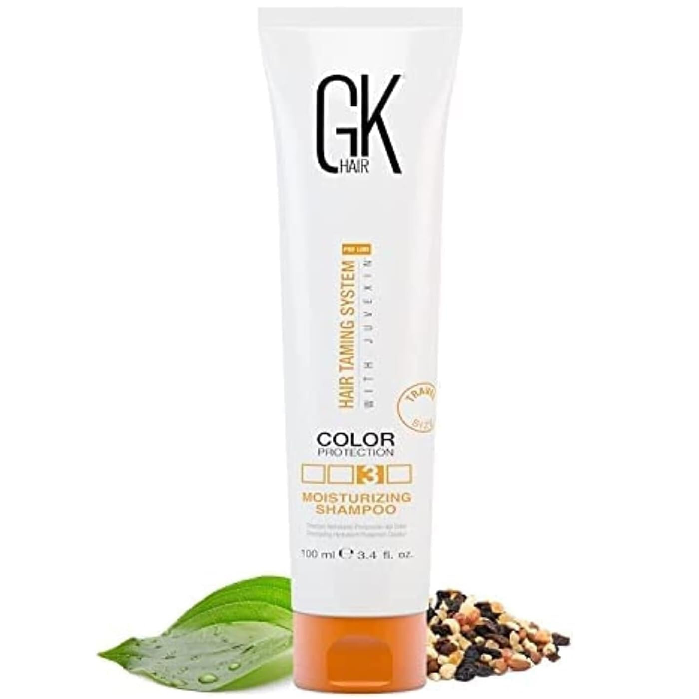 GK HAIR Moisturizing Shampoo (3.4 Fl Oz/100ml) for Hydrating Dry Damage Hair