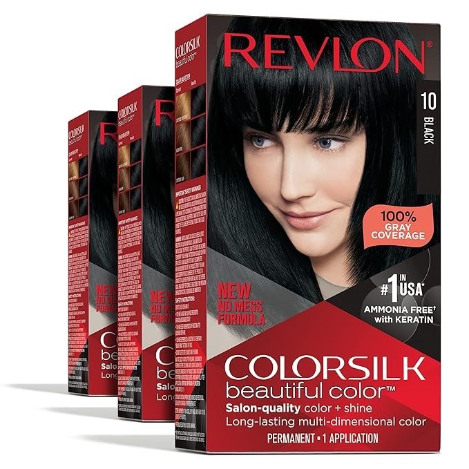 Revlon Colorsilk Color Permanent 3D Radiant Hair Color *CHOOSE SHADE* 3Pack