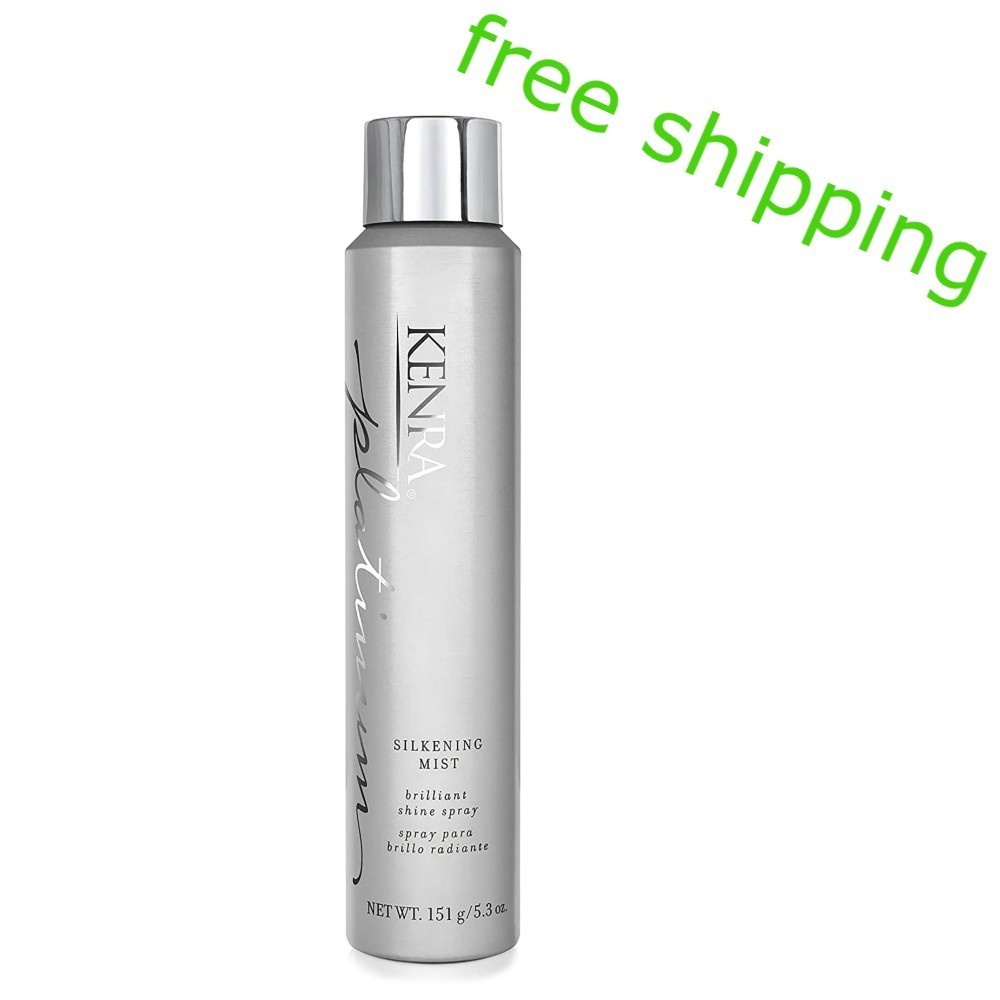 Platinum Silkening Mist 5.3 oz from KENRA – brilliant shine spray