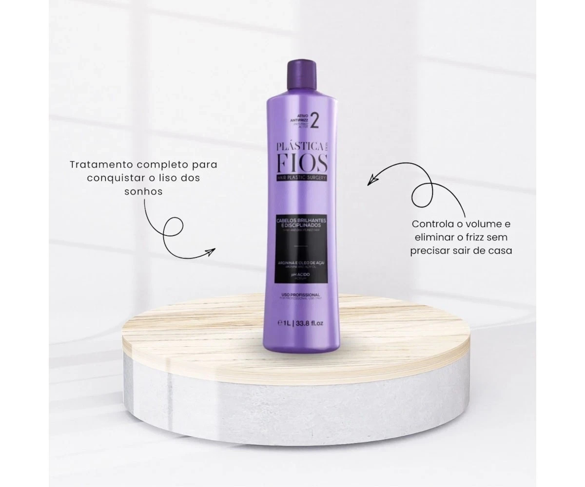Cadiveu Plastic Wire Thermal Sealing Smart Brush (2 x 300ml+1L)