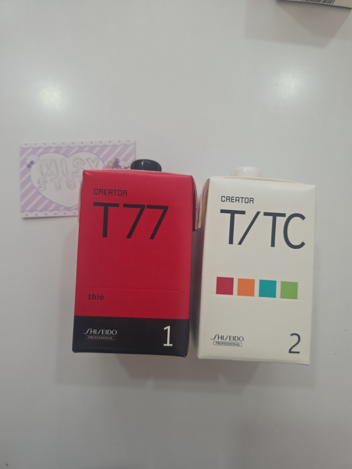 Shiseido Creator T77 Professional Perm Solution Set 400 Each -US Seller