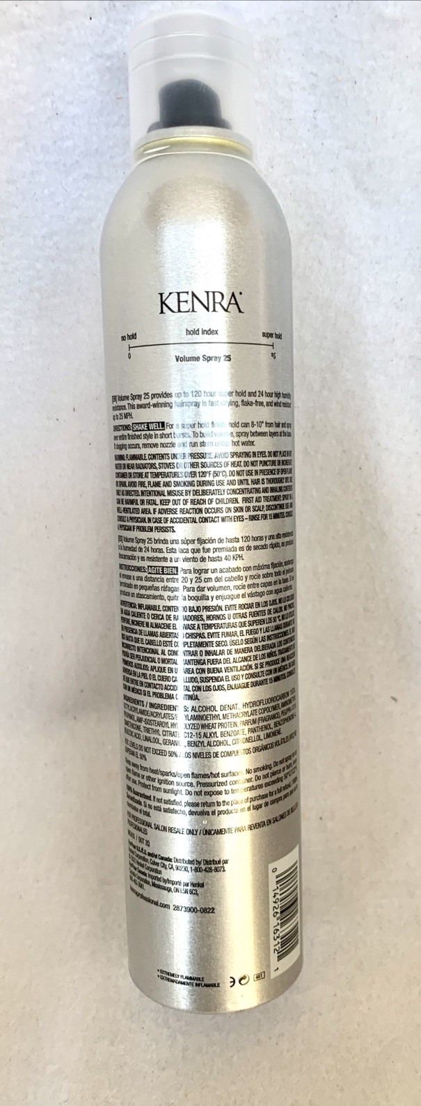 Kenra 25 Super Hold Finishing Spray 10 oz **read**