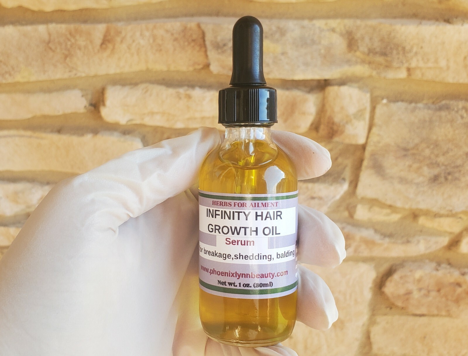 Hair Growth Oil Serum DHT-Alopecia-Thinning Hair-Balding (60ml) 2 oz.