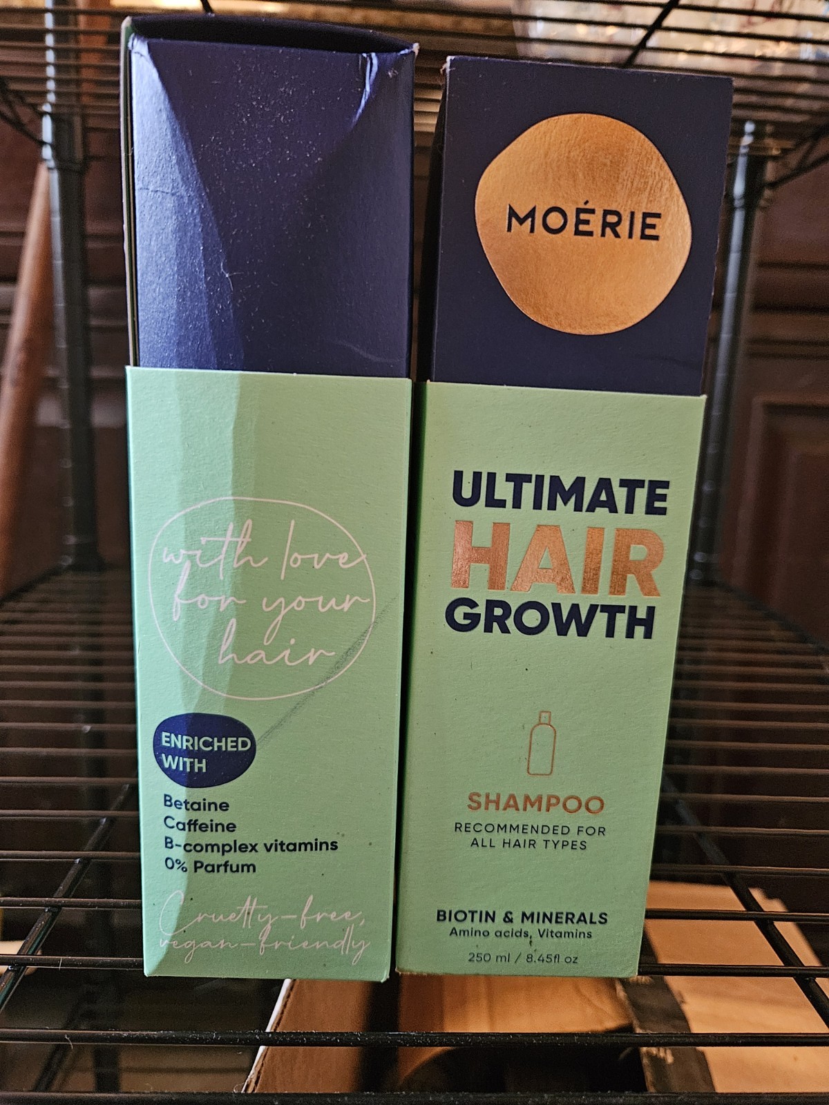 New Sealed Moerie Ultimate Hair Growth Shampoo w/ Biotin Vits & Minerals 5.07 oz