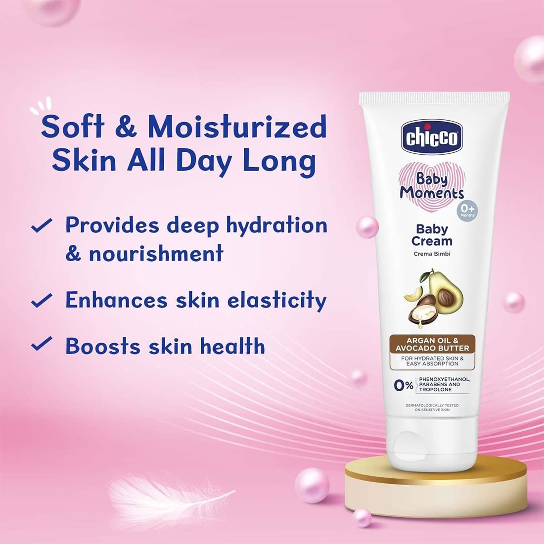 Chicco Baby Moments Baby Cream for Babies – 200g