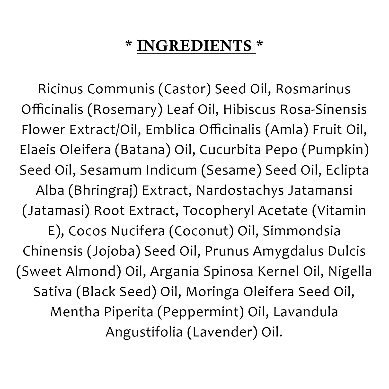 Bhringraj Hair Oil with Amla for Hair Growth, Hair Fall Control Scalp Care 100ml