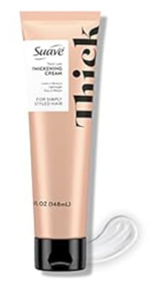 4 x Suave Thick Look Thickening Cream For Simply Styled Hair 5 Fl Oz