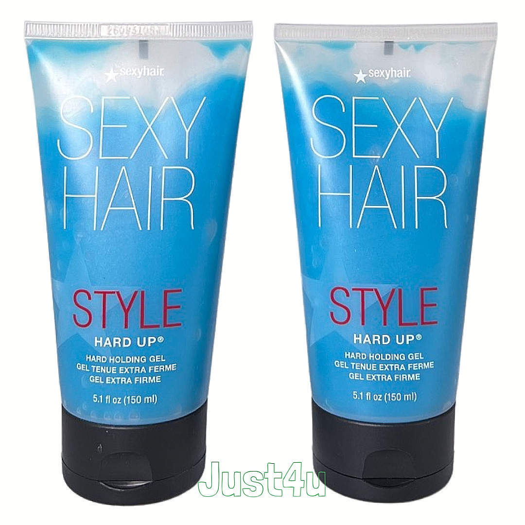 Style Sexy Hair Hard Up Gel, 5.1 oz (2pack)