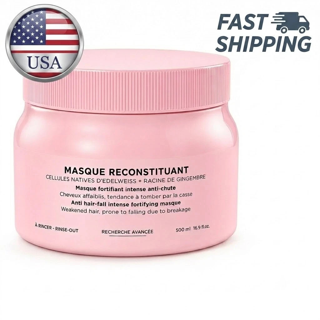 Kerastase Genesis Masque Reconstituant Hair Mask 500ml 16.9oz NEW Fast Shipping