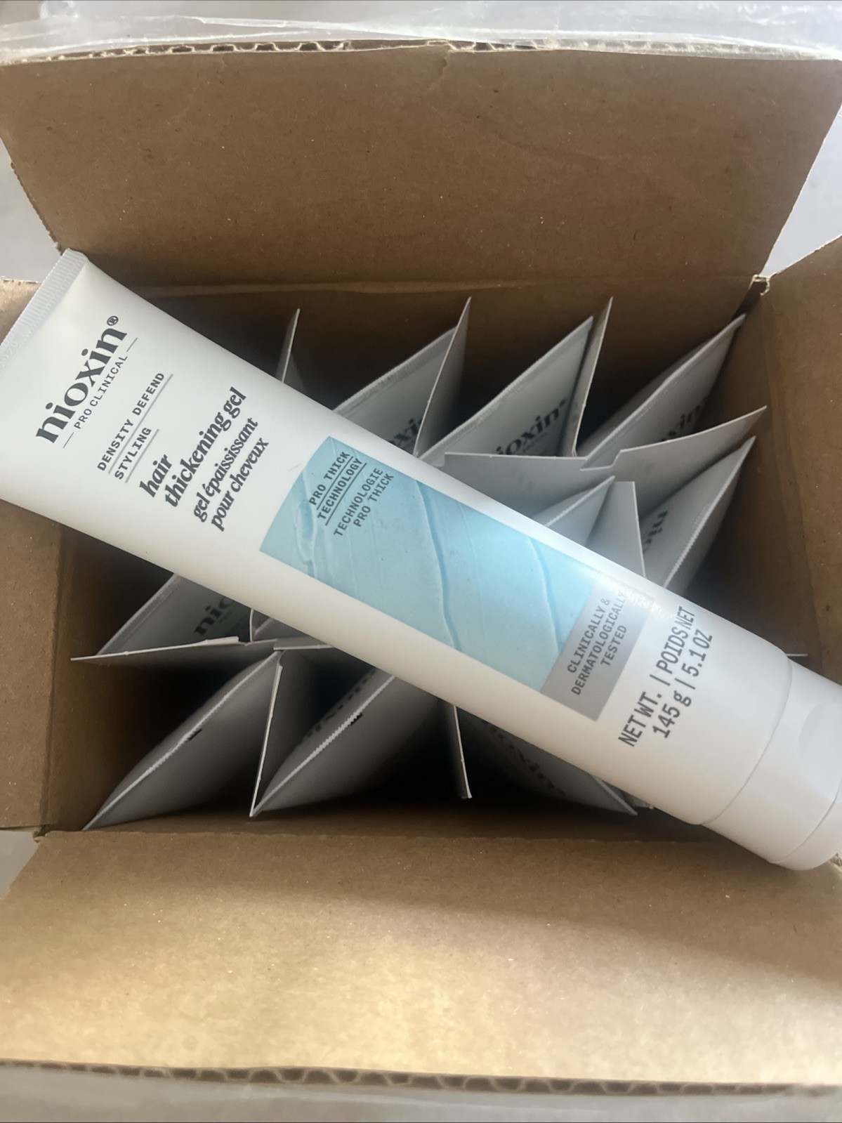 12 Pk NIOXIN 3D Styling thickening Gel 5.1 oz (12 pack)