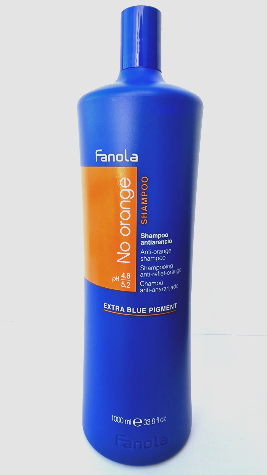 Fanola No Orange Shampoo – 33.8 Fl Oz, Neutralize Orange & Brassy Tone, Original