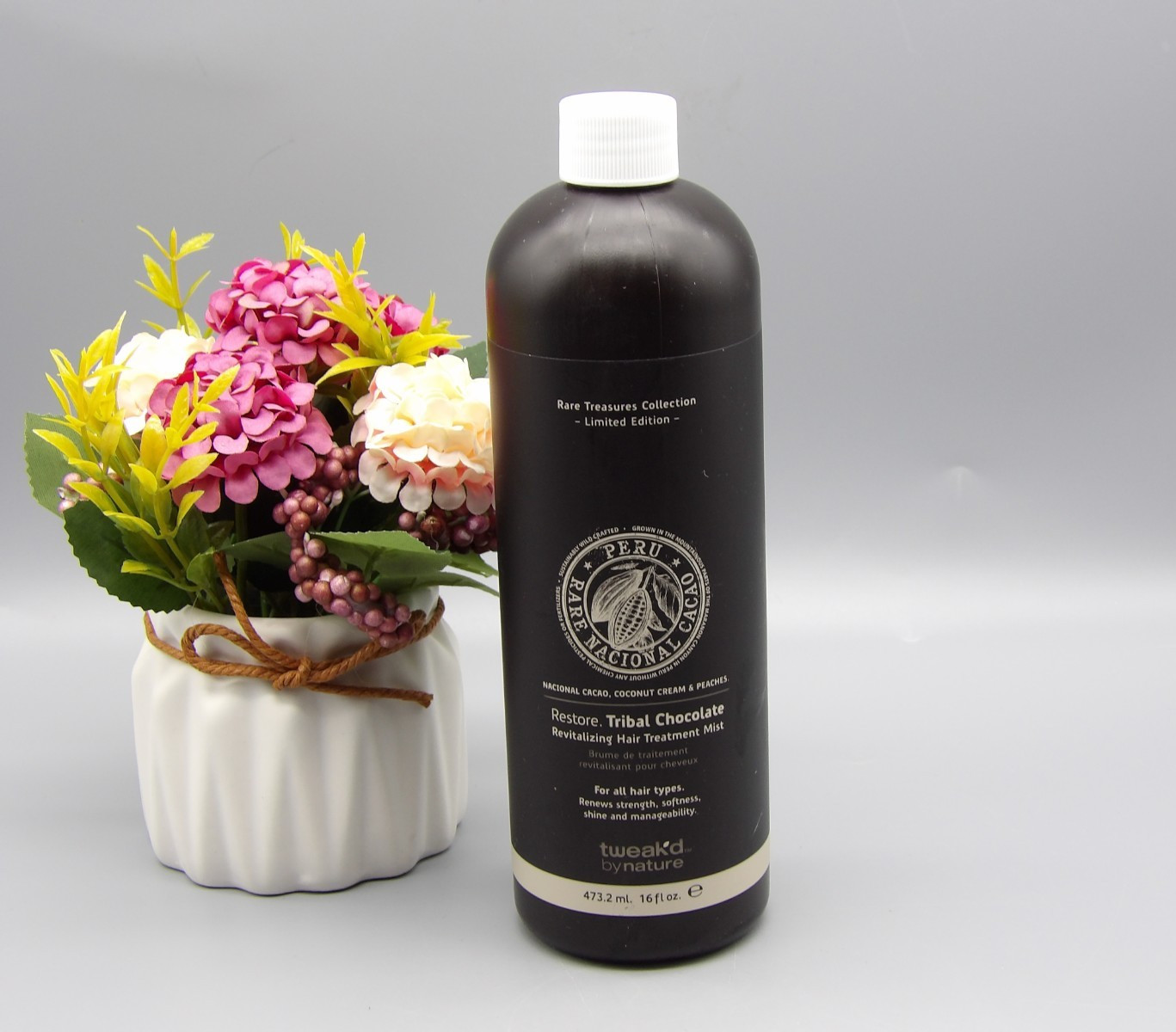 Tweak’d By Nature Tribal Chocolate Hair Treatment Mist 16 oz New Sealed