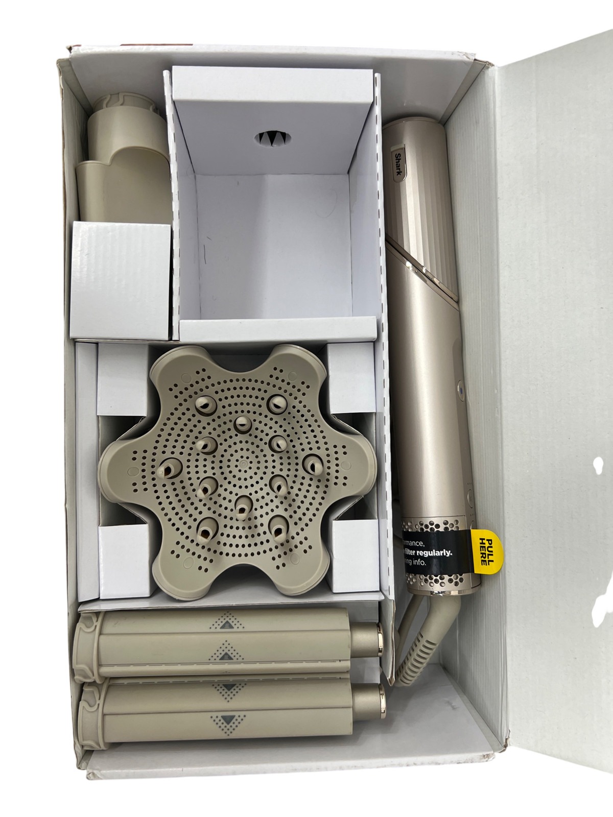 Shark FlexStyle, Air Multi-Styler & Drying System, Diffuser, Stone, HD435