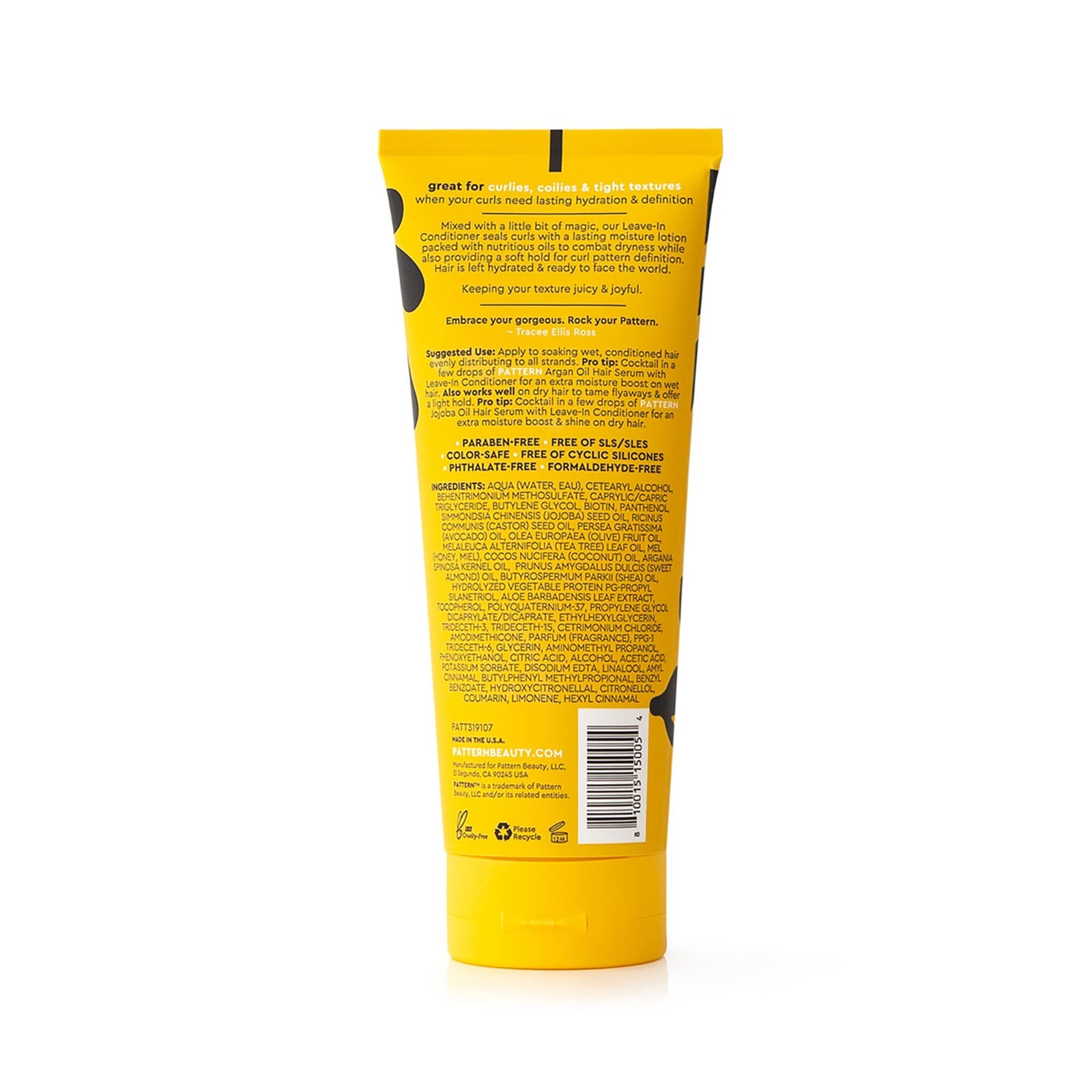 Leave-In Conditioner for Curly & Coily Hair, 9.8 fl oz – Rich Moisture, 3a-4c Te