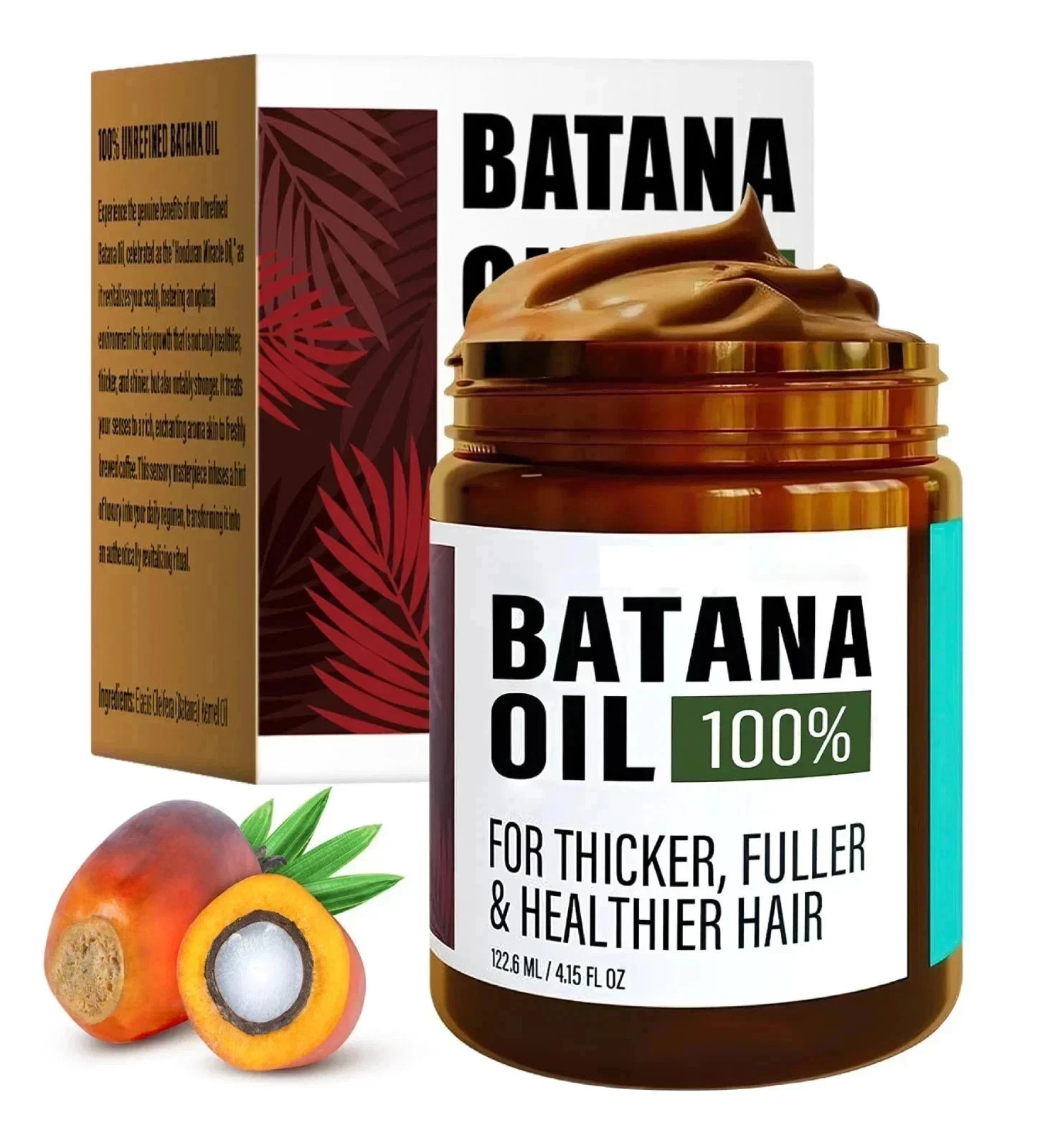 Azure Batana Oil for Hair Growth, Azure Batana Oil, Batana Oil,100% Honduran Oil