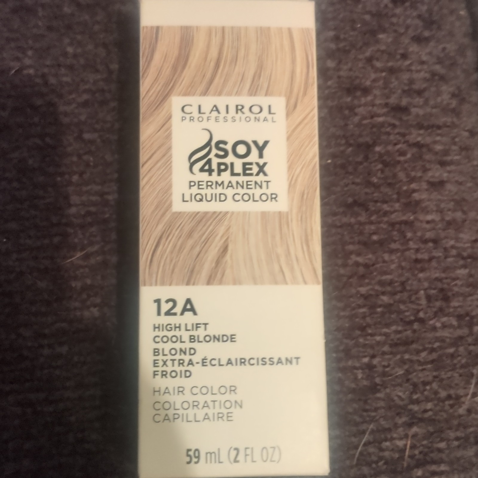 2PACK Clairol ProfessionalPermanent Liquicolor, 12a High Lift Cool Blonde 2 oz.
