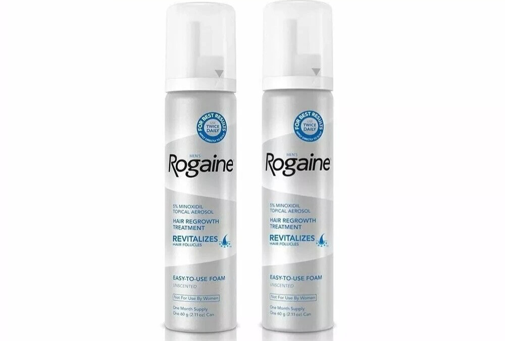 ✳️🔥 Rogaine Foam Hair Loss & Regrowth Treatment 5% Minoxidil – 1 – 4 Months🔥🔥