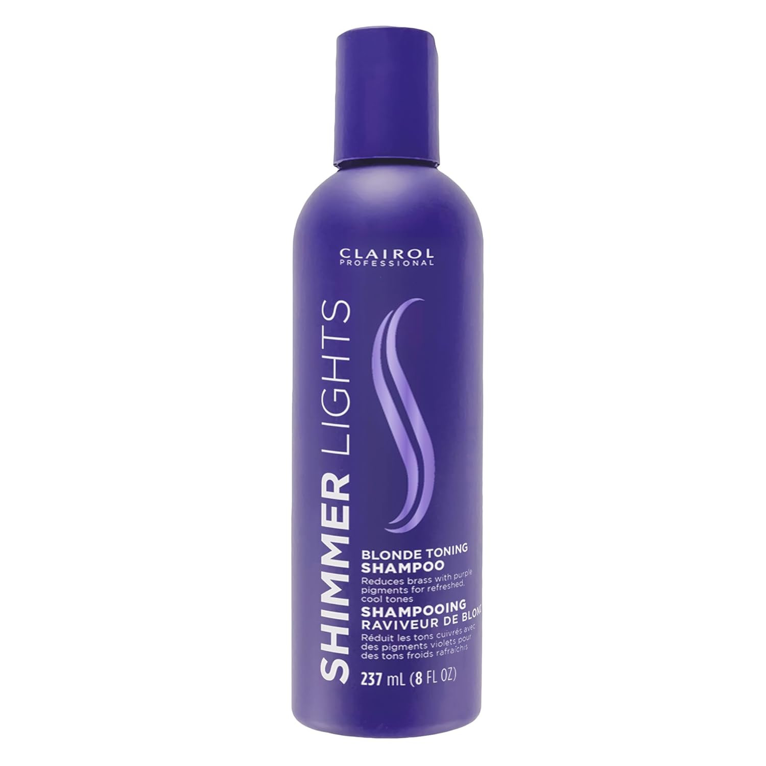 Clairol Professional Shimmer Lights Purple Shampoo for Blonde and Gray Hair