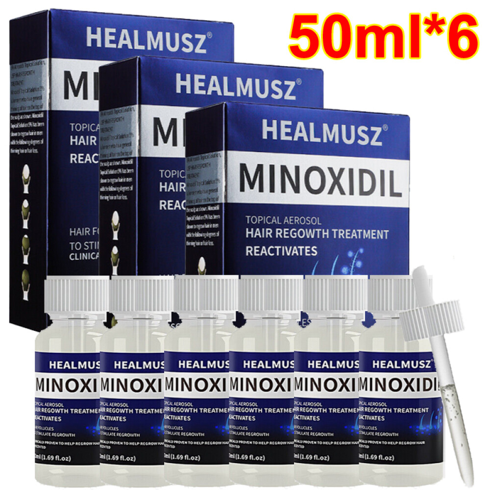 Minoxidil 5% Extra Strength for Men&Women Hair Regrowth Solution 6 Month Supply