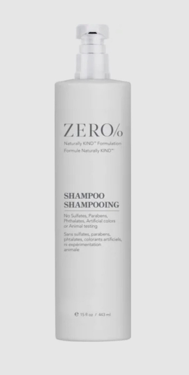 Zero% by Gilchrist & Soames SHAMPOO Naturally Kind, 15 fl oz, Hilton Exclusive