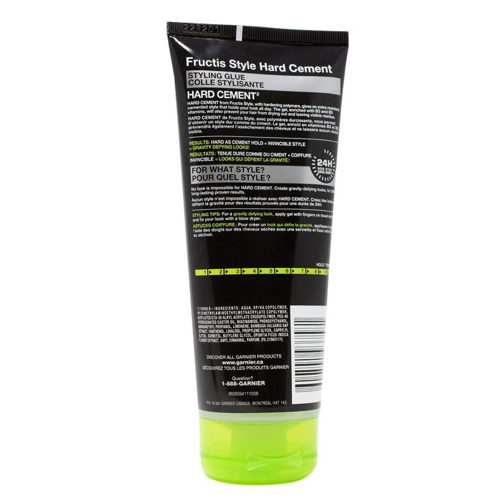 Pack of (4) New Garnier Fructis Style Hard Cement Styling Glue 200 mL