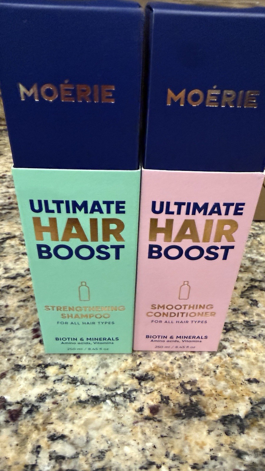 🍃NEW IN BOX Moérie Ultimate Hair Boost Set Shampoo+Conditioner🍃