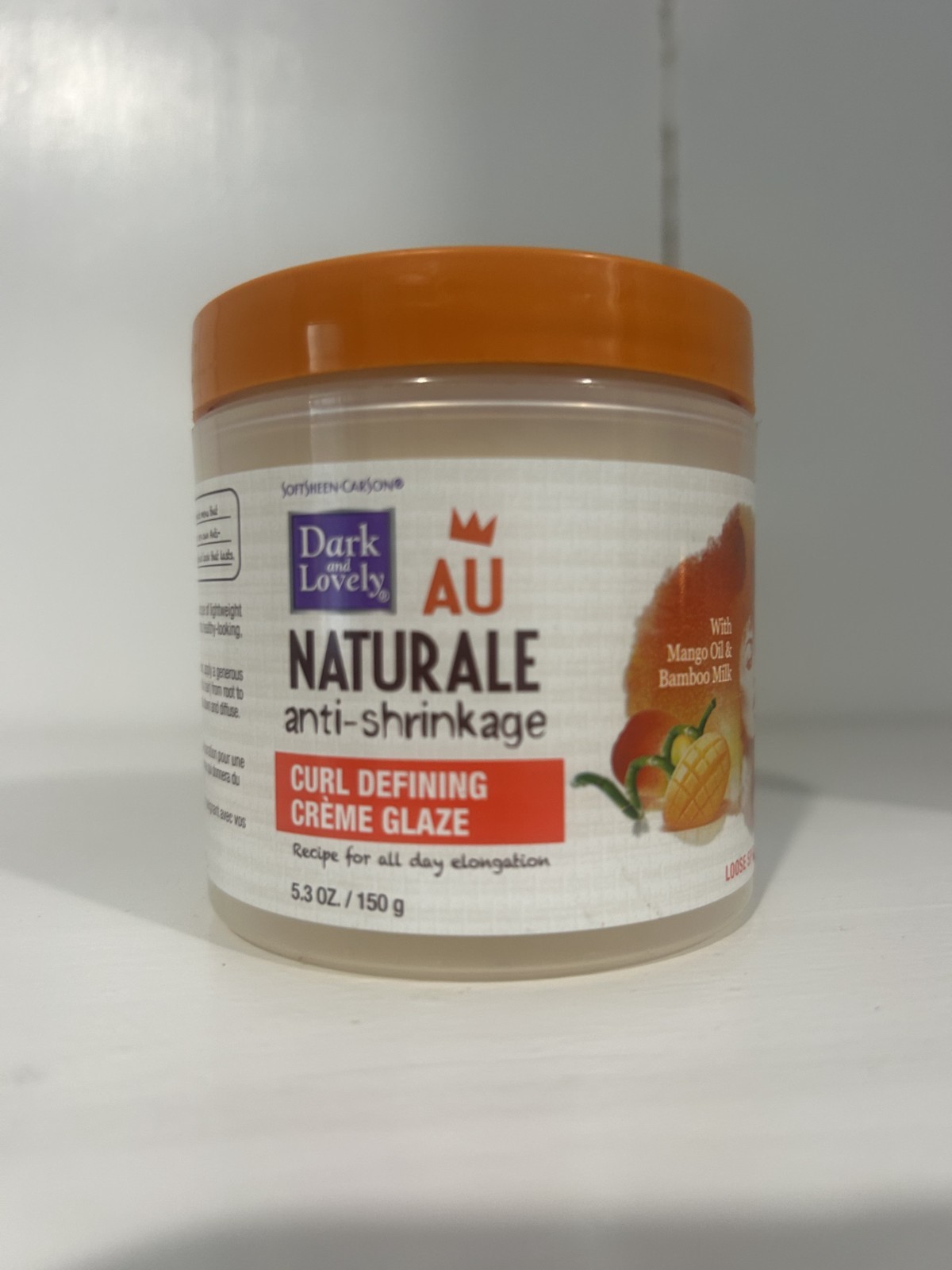 SoftSheen-Carson Dark and Lovely Au Naturale Curl Defining Creme Glaze 5.3 oz