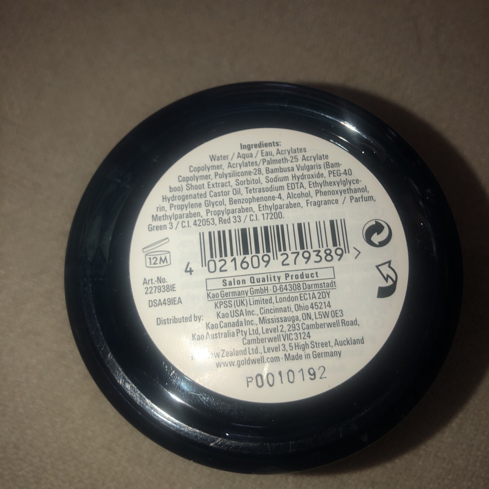 Style Sign Goldwell Volume Lagoon Jam 200ml GOLDWELL Goldwell MADE IN GERMANY