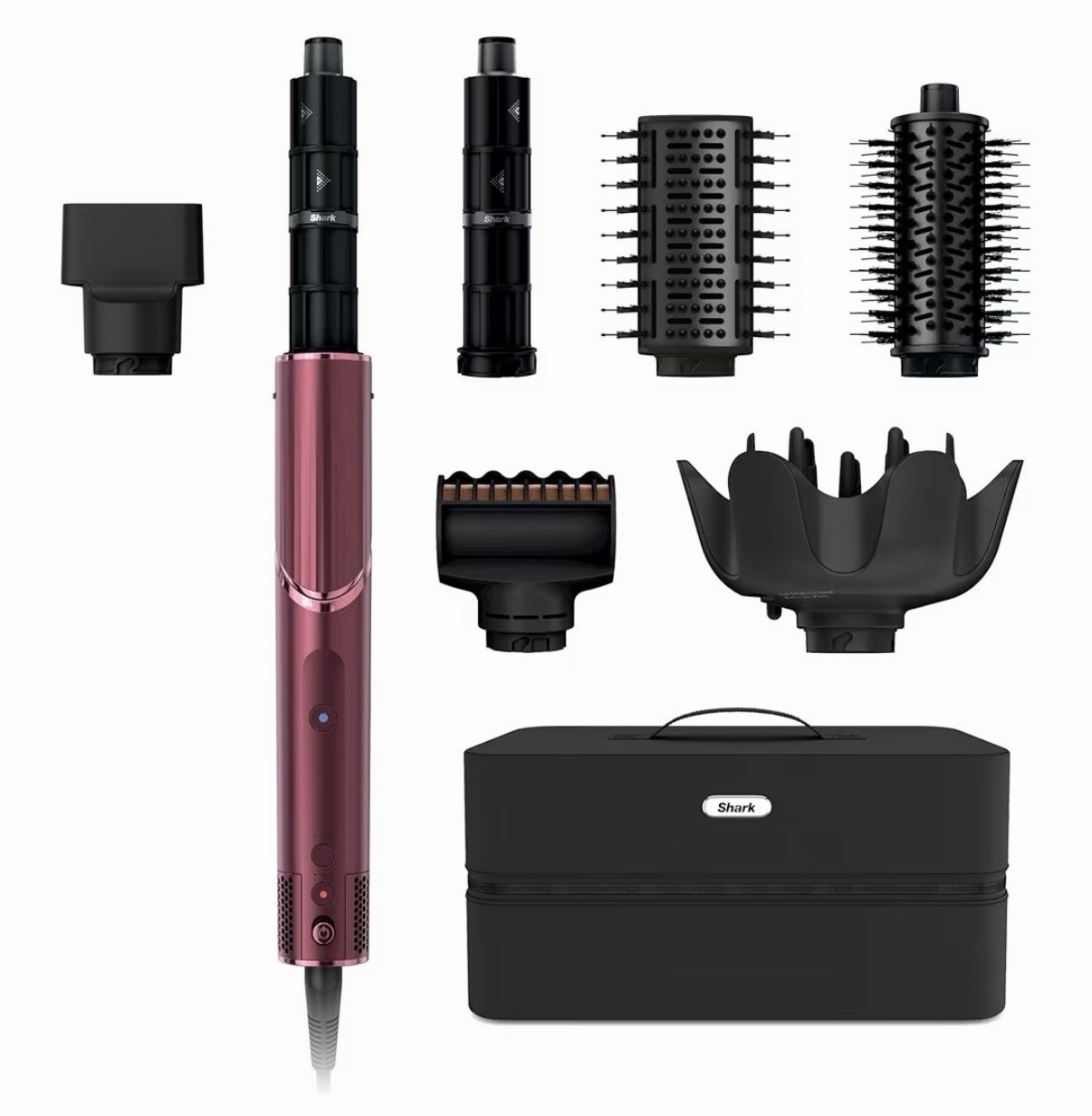 Shark FlexStyle Air Styling & Drying System Black Cherry, HD457CR 🔥SEALED🔥