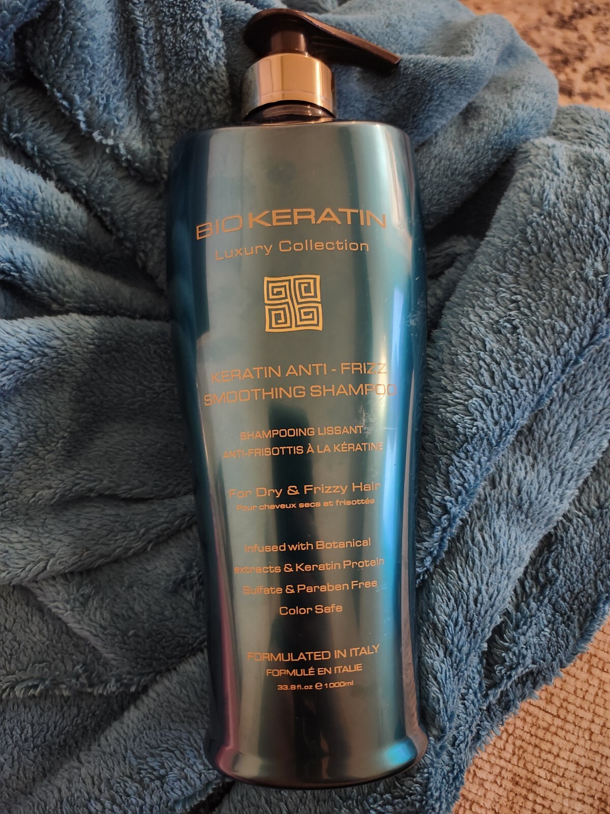 Bio Keratin Luxury Collection Anti-Frizz Smoothing Shampoo 33.8oz