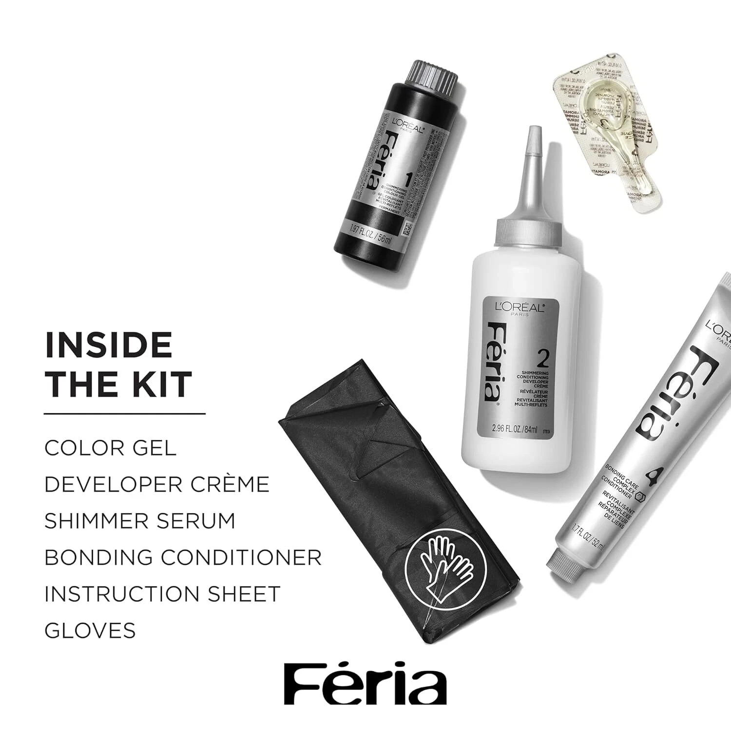 L’Oreal Paris Feria Shimmering Permanent Hair Color,60 CRYSTAL BROWN