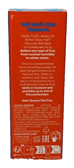 Matrix Mega Sleek 96H Anti Frizz Topcoat 1.69 fl oz
