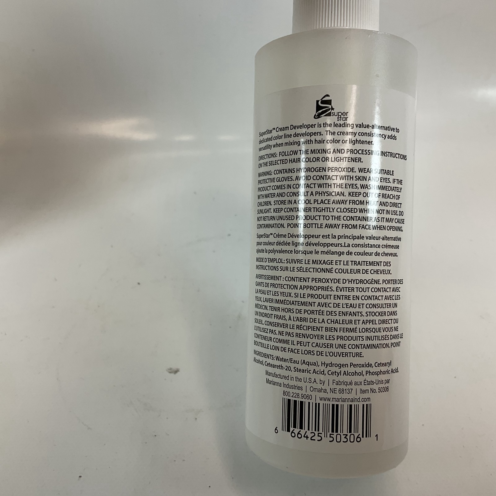 Super Star 30 Volume Creme Peroxide Developer 4fl.oz (Lot of 2) NEW