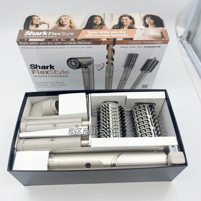 NEW Shark HD430 FlexStyle Air Styling Drying Powerful Hair Blow System Stone US