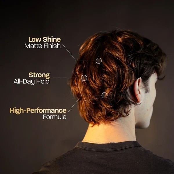 BASED Hair Clay 3oz – Strong Hold, Matte Finish, Shea & Beeswax