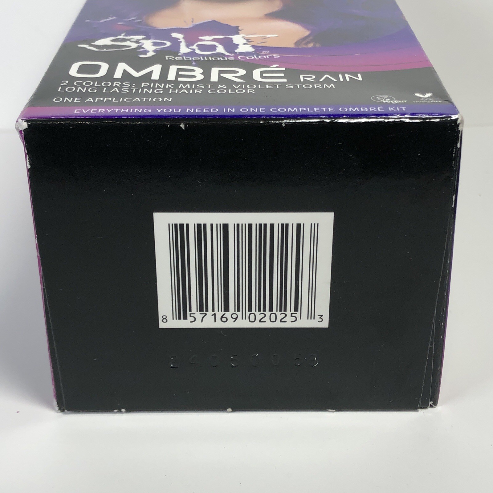 Splat Rebellious Colors Ombré RAIN Pink Mist & Violet Storm Complete Kit