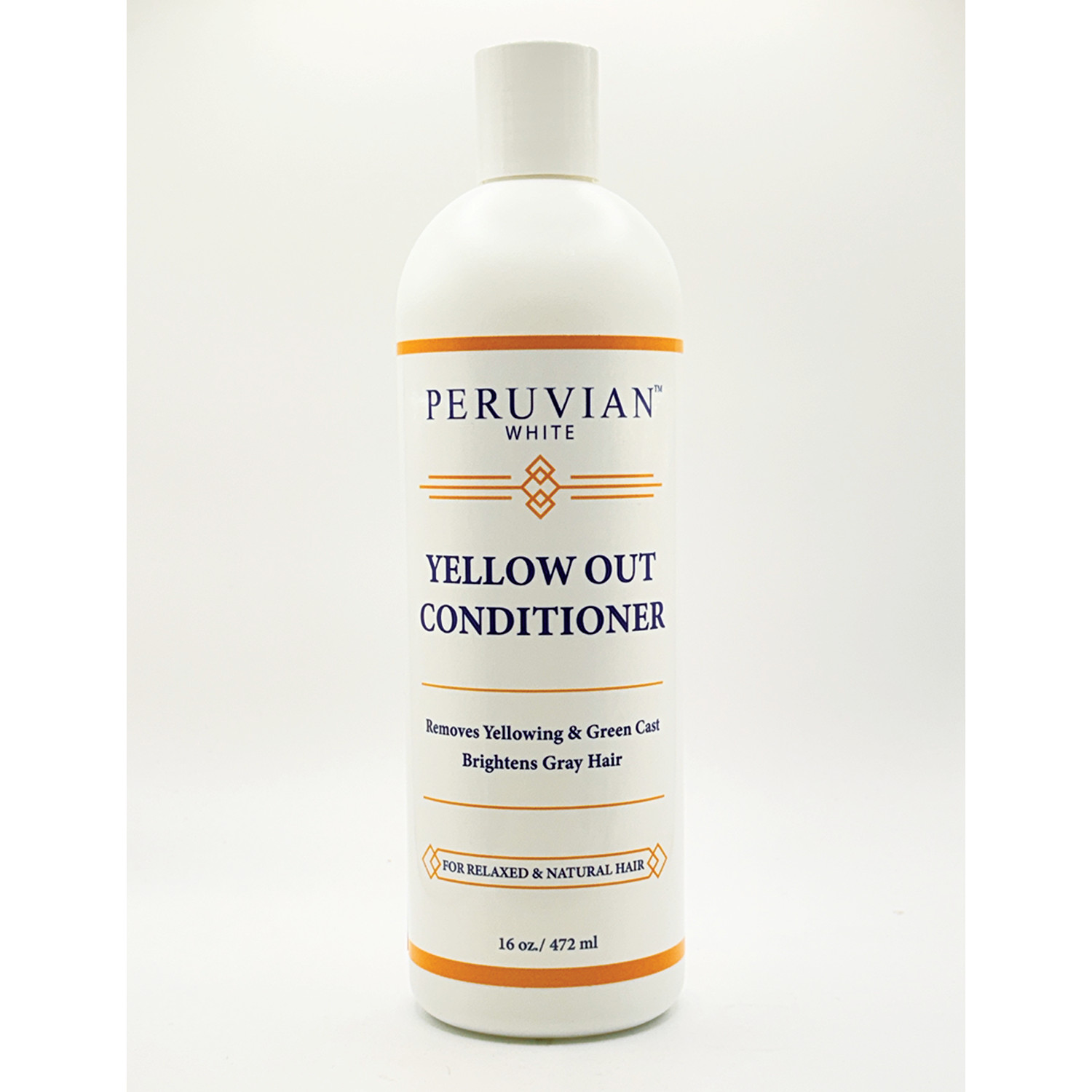 Peruvian White Yellow Out Conditioner Brightens Gray Hair 16oz